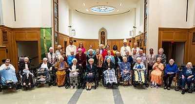Holy Name - CSJP 100th Anniversary Mass Sisters at the Announcement