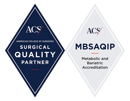 Re-Accreditation from the American College of Surgeons and the American Society for Metabolic and Bariatric Surgery 